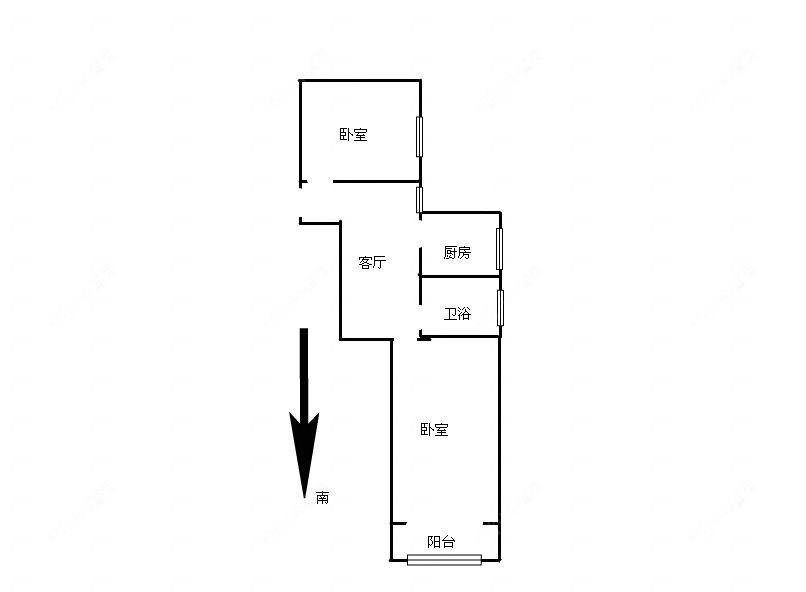上海东明苑在租房源户型图_小牛看房