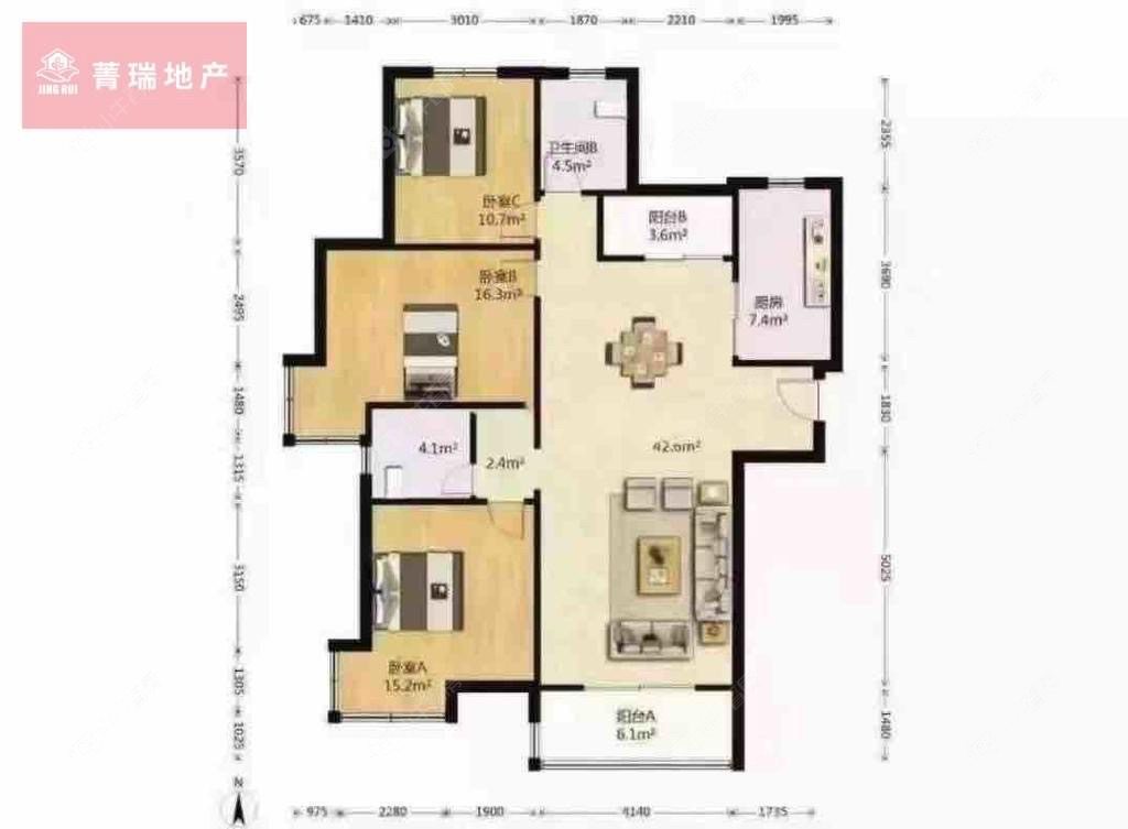 馨佳园十街坊房源户型图 上海馨佳园十街坊在售二手房源户型图_小牛看房