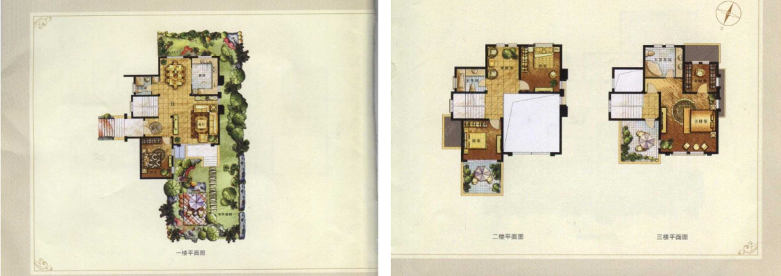 上海保利叶语二期别墅区在售二手房源户型图_小牛看房