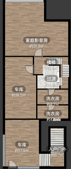 上海万科红郡一期在售二手房源户型图_小牛看房