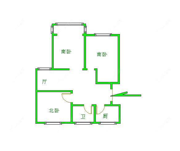 上海云台二小区在租房源户型图_小牛看房