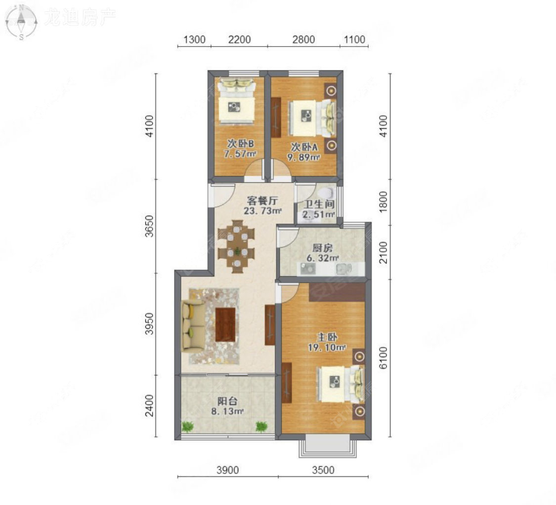 上海象屿鼎城在售二手房源户型图_小牛看房