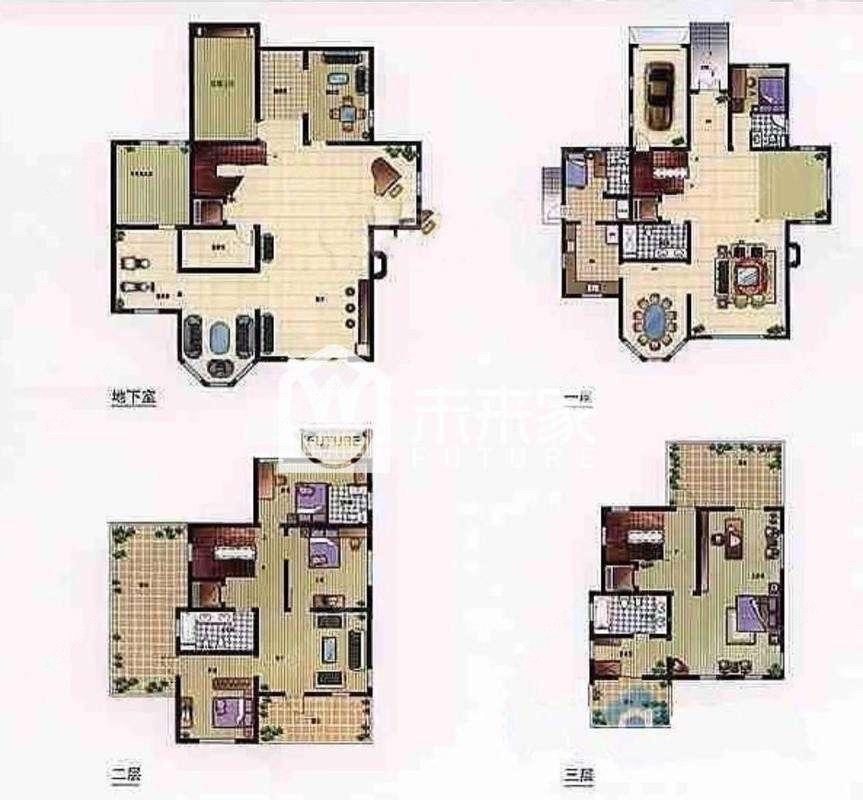 上海英伦美墅馆在售二手房源户型图_小牛看房