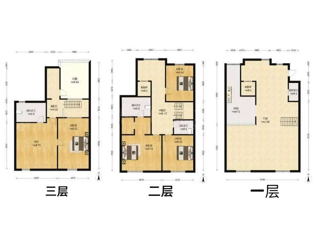 上海中建大公馆在售二手房源户型图_小牛看房
