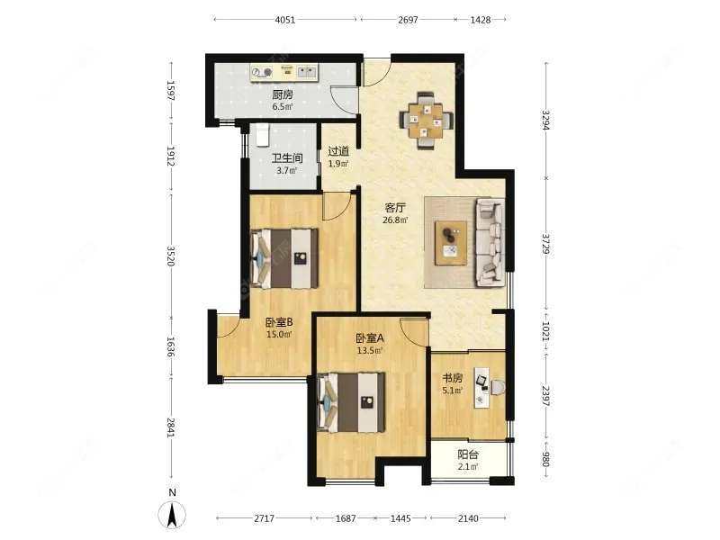 上海保利叶语二期在售二手房源户型图_小牛看房