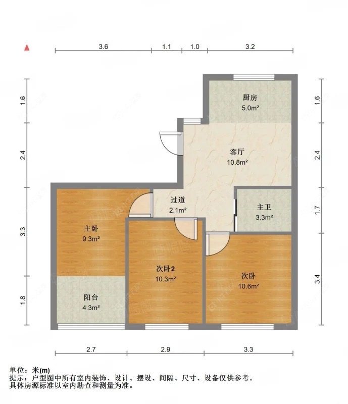 上海庆安一村在租房源户型图_小牛看房
