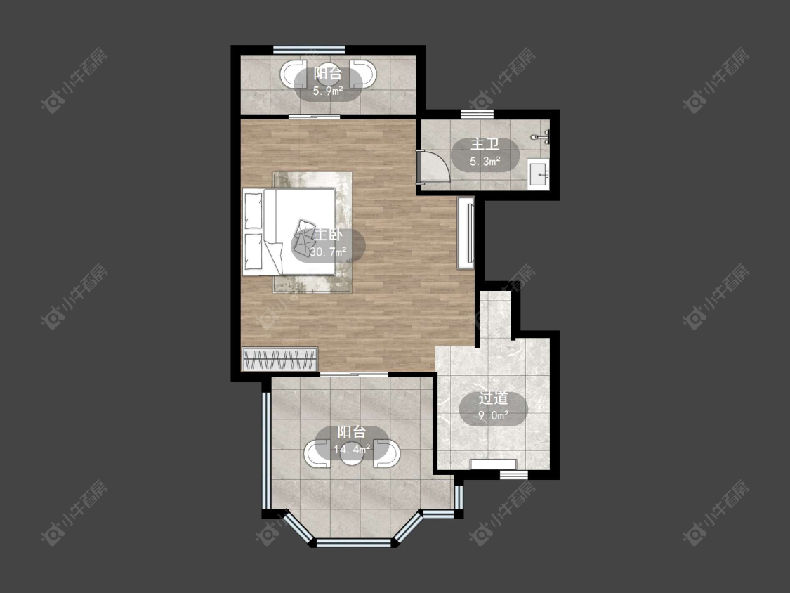 上海长泰东郊御园别墅区在售二手房源户型图_小牛看房