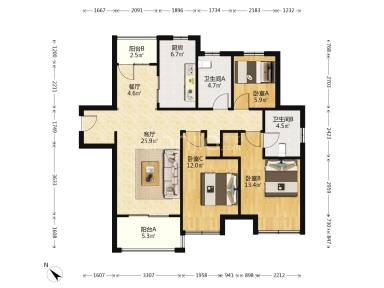 上海地产馨澜公寓在售二手房房源图片
