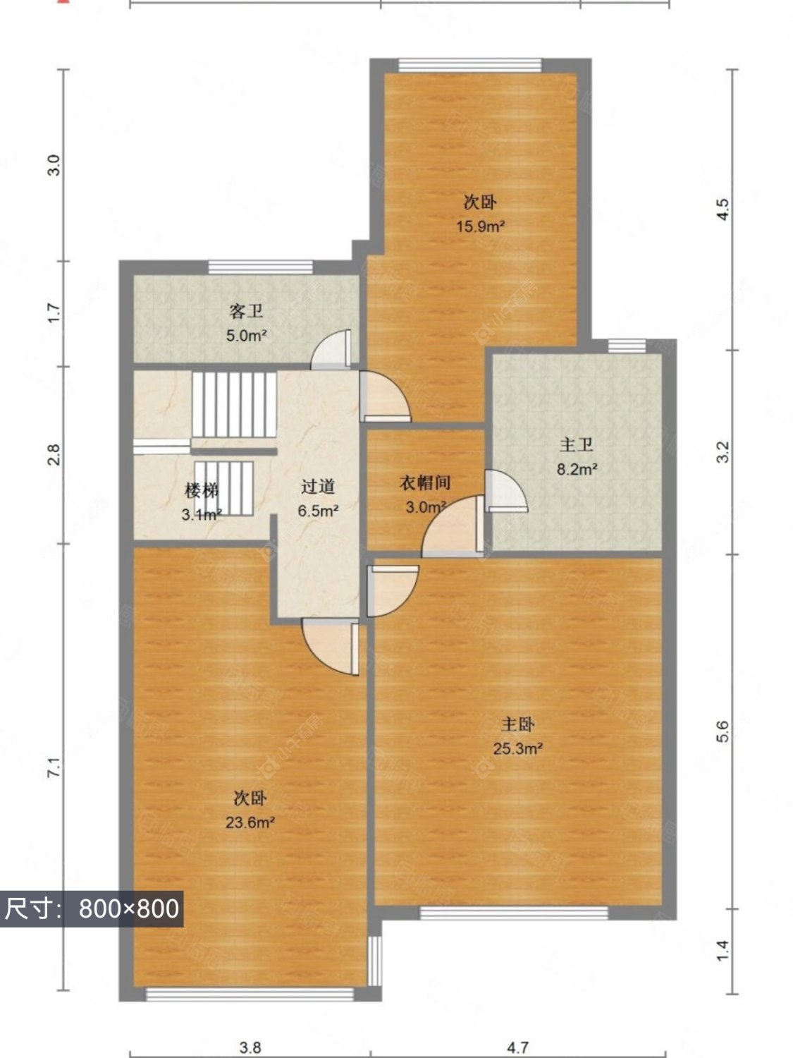 上海美兰湖岭域在售二手房源户型图_小牛看房