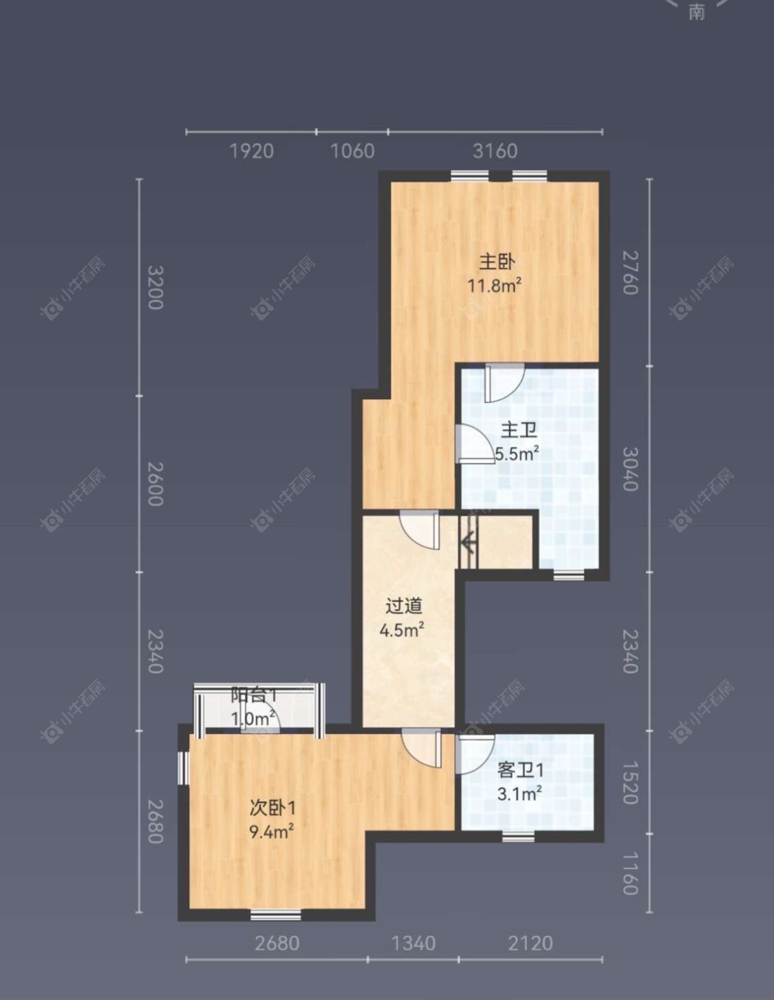 上海上置香岛原墅别墅区在售二手房源户型图_小牛看房