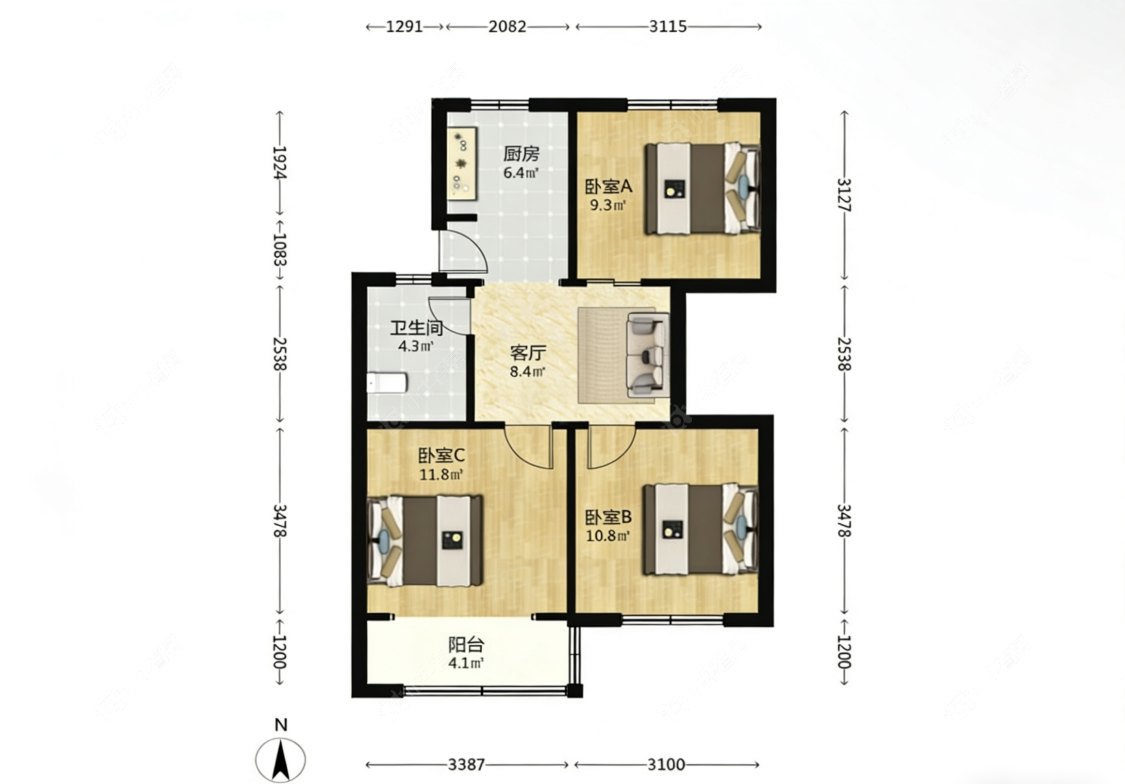 上海真光新村第九小区在售二手房源_小牛看房