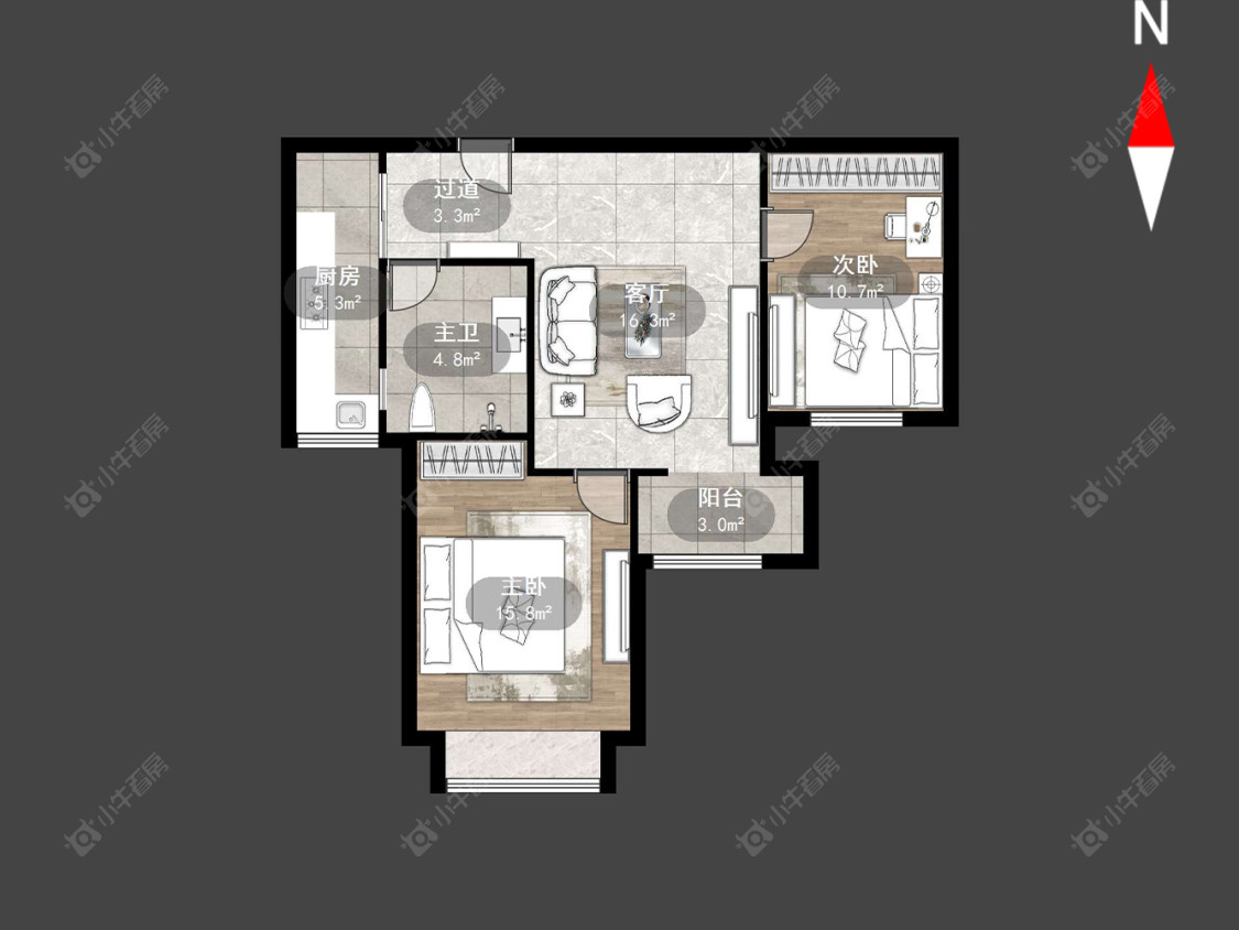 上海三林世博家园C区在售二手房源户型图_小牛看房