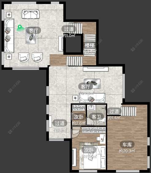 上海绿洲千岛花园在售二手房源户型图_小牛看房