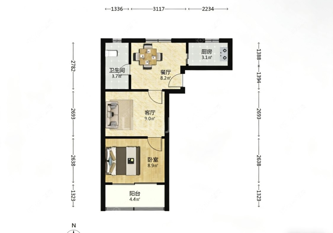 上海嘉美坊在售二手房源_小牛看房