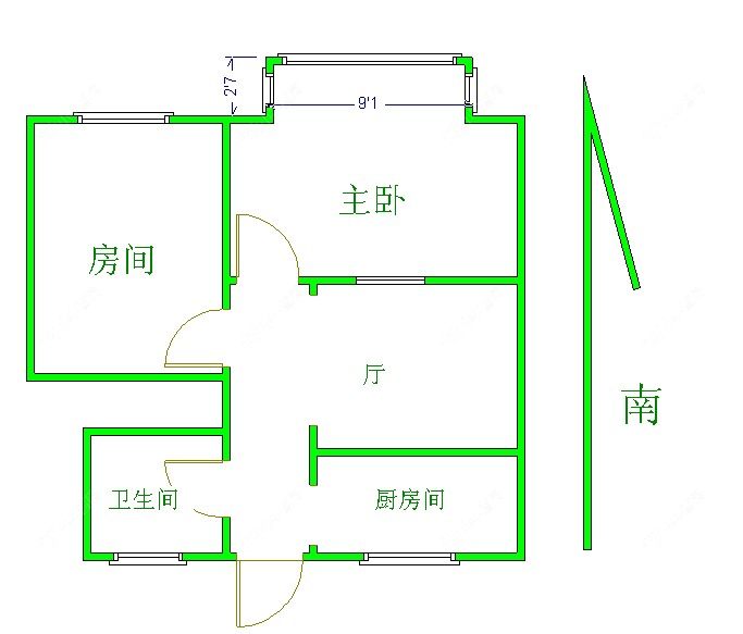 上海昌五小区在租房源户型图_小牛看房