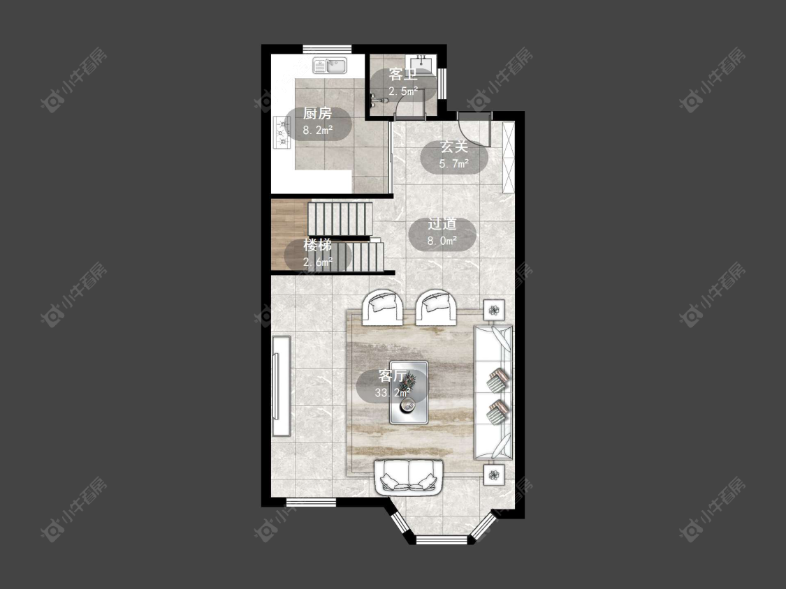 上海长泰东郊御园别墅区在售二手房源户型图_小牛看房