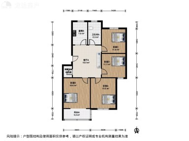 上海王桥苑3室1厅1卫在售二手房房源图片