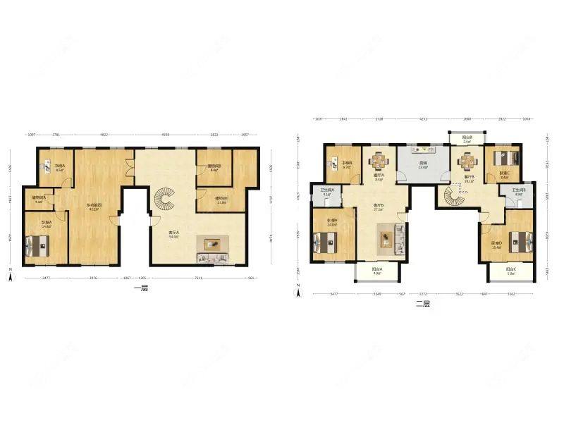 上海泰宝华庭公寓在售二手房源户型图_小牛看房