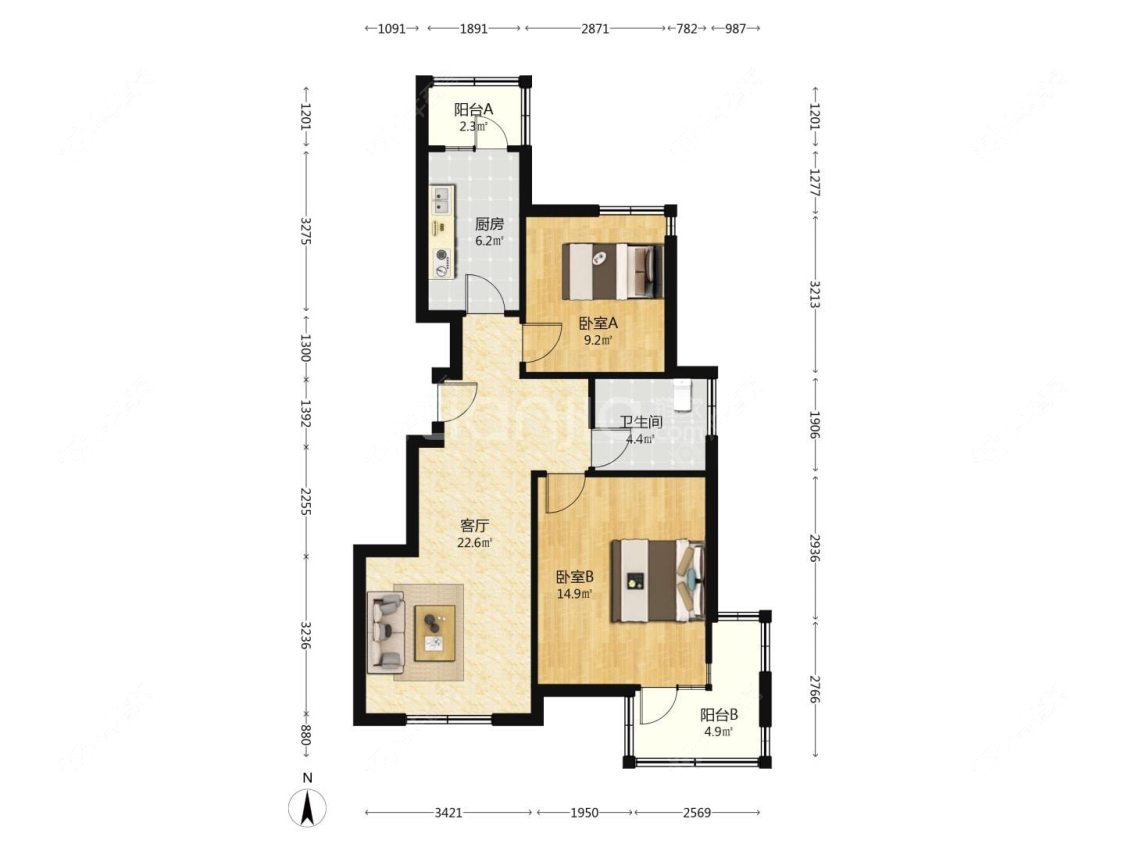 上海海尚菊苑北区在售二手房源_小牛看房