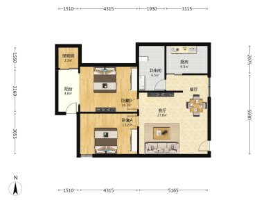 上海长城苑在售二手房_小牛看房