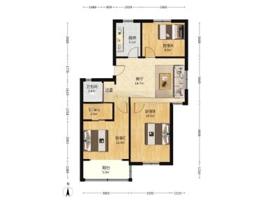 上海虹莘新村南区在售二手房房源图片