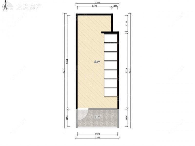 上海翔川家园北区在售二手房源户型图_小牛看房