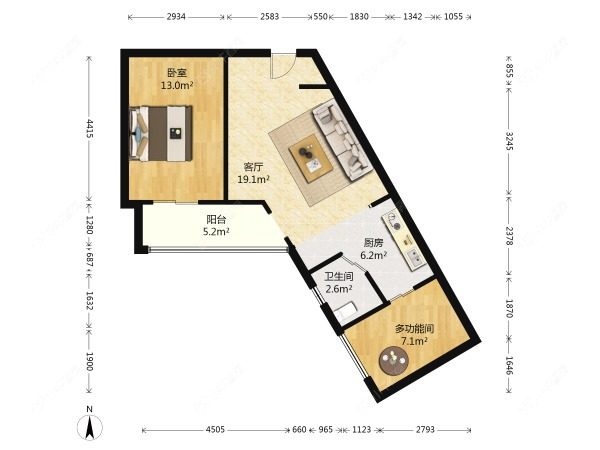 上海逸翠公馆在售二手房源户型图_小牛看房