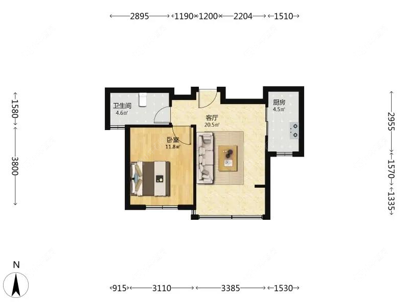 上海文宝苑在售二手房源户型图_小牛看房