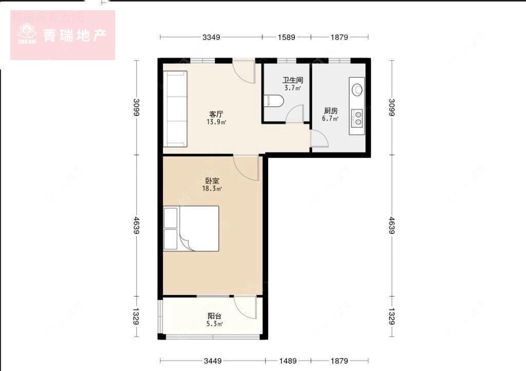 上海菊泉新村在售二手房源户型图_小牛看房