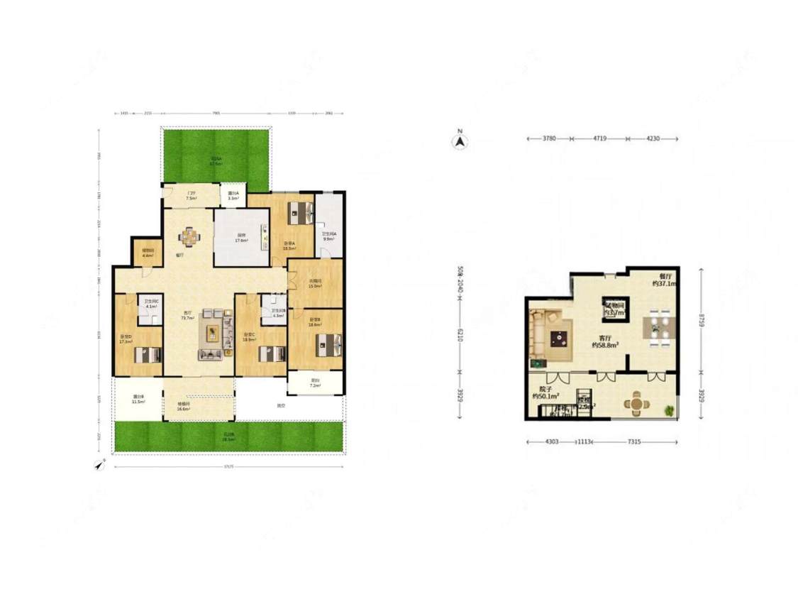 上海铂珏公馆在售二手房源户型图_小牛看房