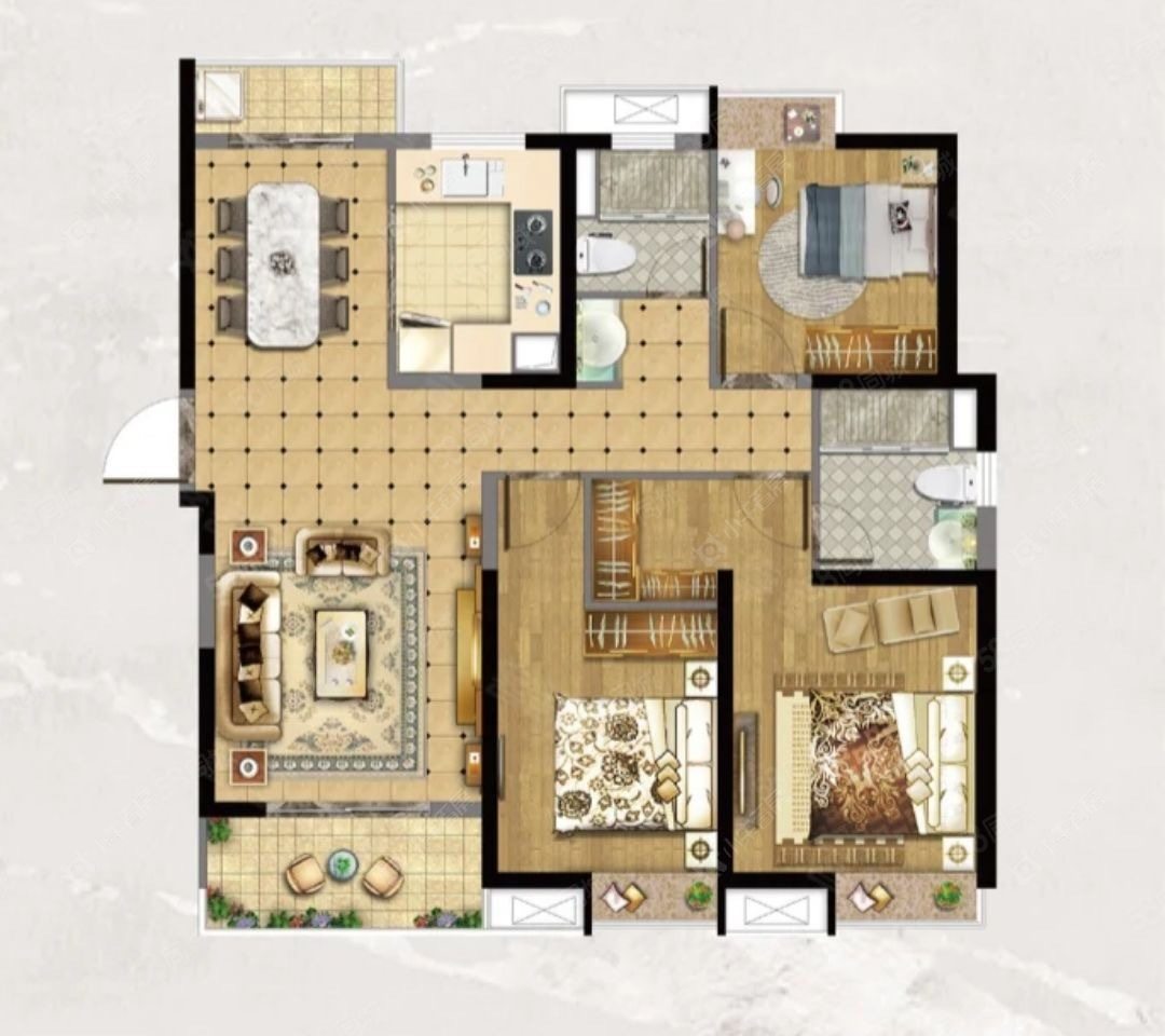 上海万业紫辰苑在售二手房源户型图_小牛看房