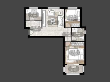 上海练祁佳城永泰嘉苑608弄1室1厅1卫出租_小牛看房