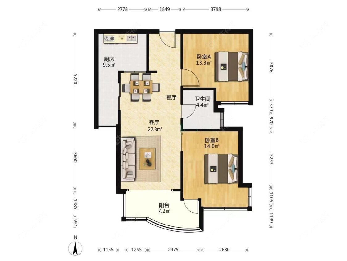 上海望景苑在售二手房源_小牛看房
