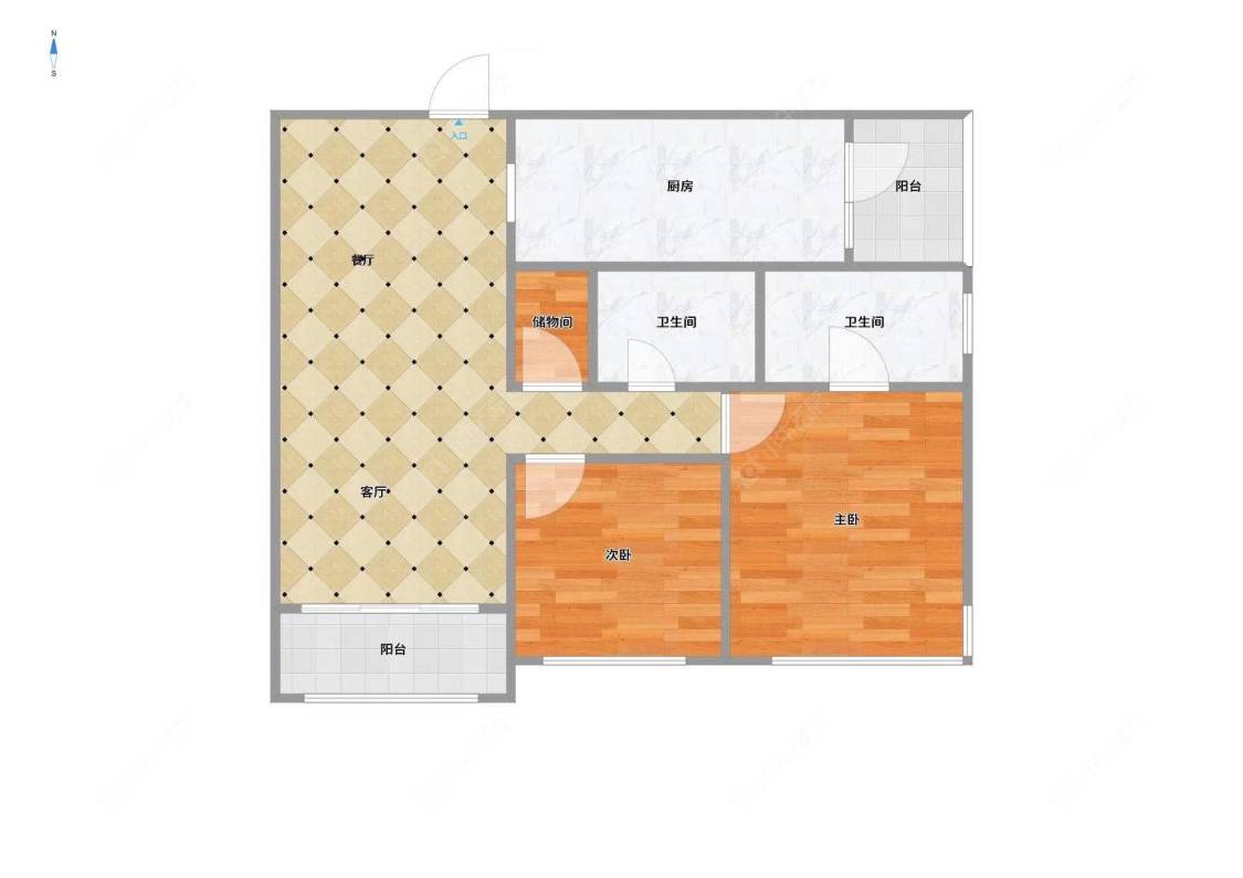 上海翠湖天地嘉苑在售二手房源户型图_小牛看房