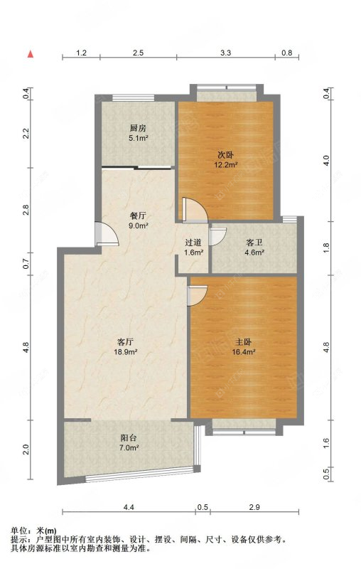上海杨泰春城在售二手房源户型图_小牛看房