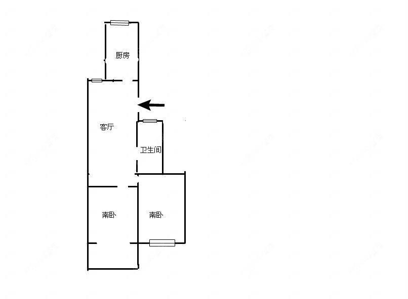 上海建业新村在售二手房源户型图_小牛看房