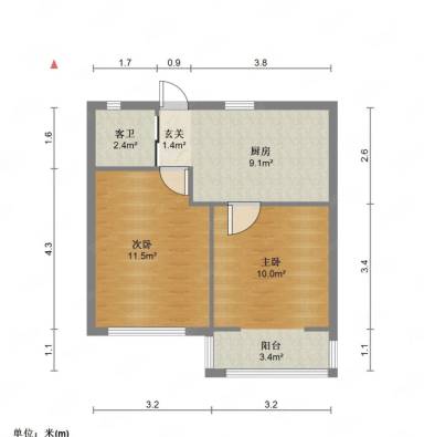 上海复旦第二宿舍2室1卫在售二手房房源图片