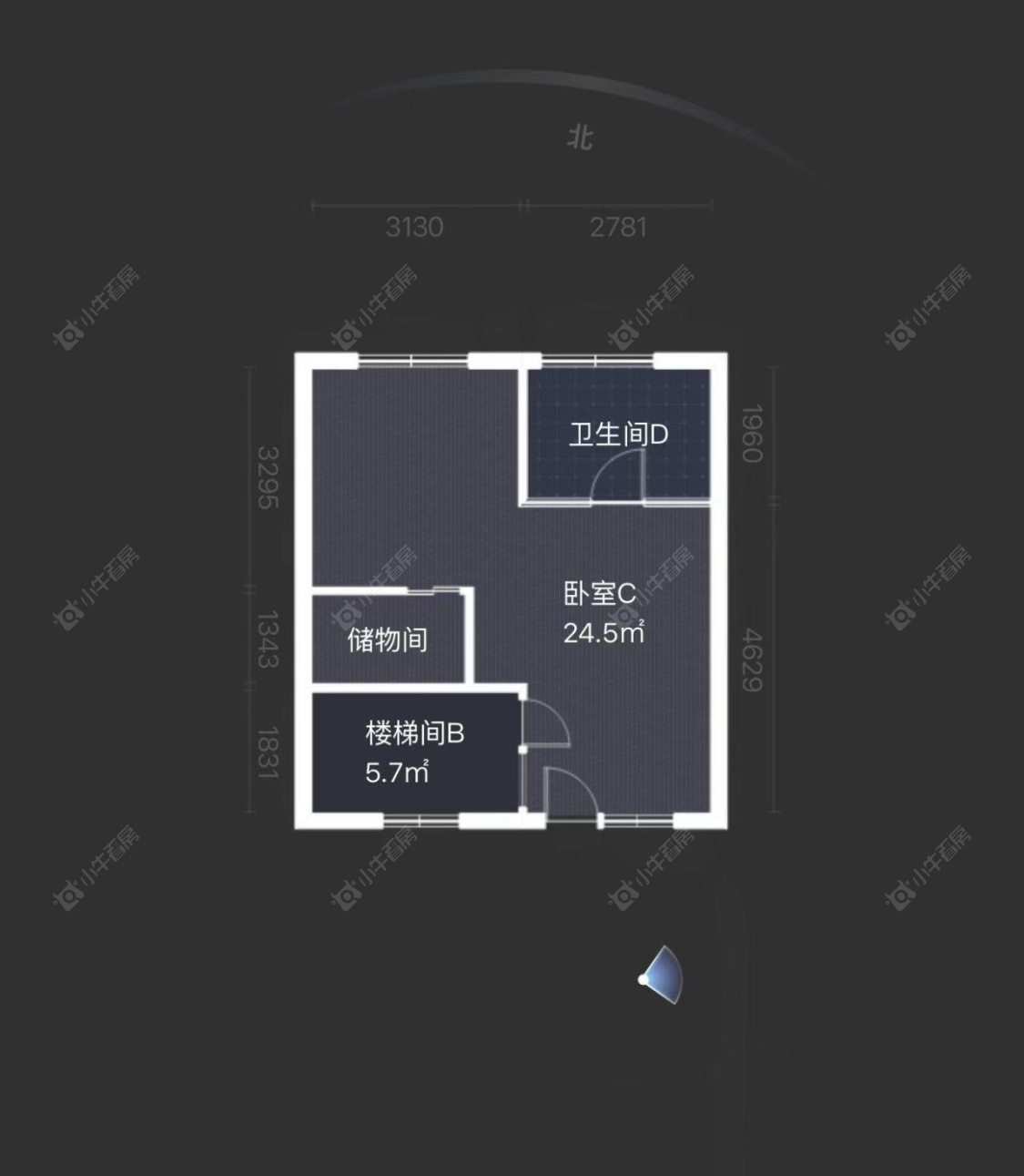 上海华馨苑别墅区在售二手房源户型图_小牛看房