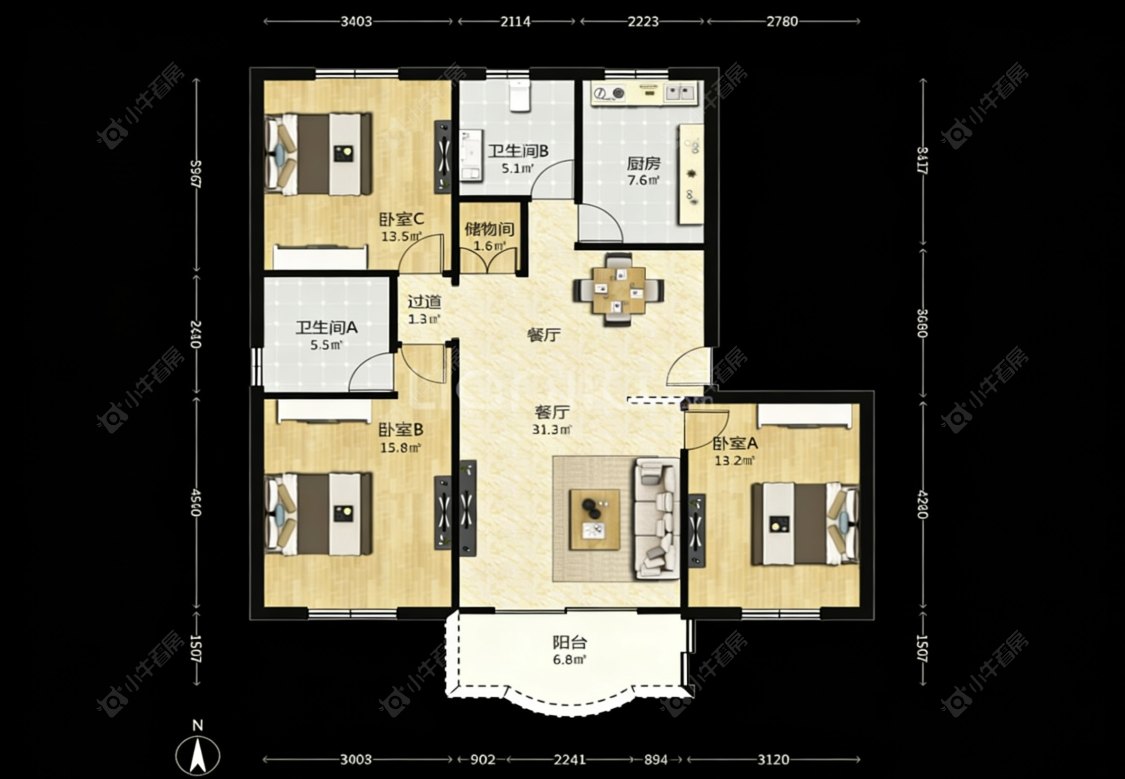 上海金玉苑在售二手房源_小牛看房