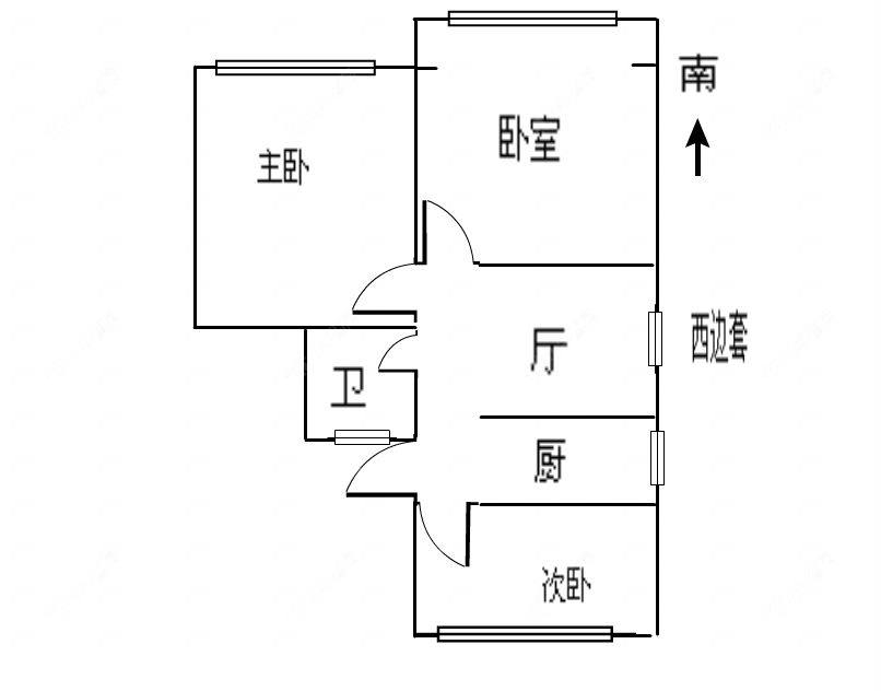 上海齐二小区在租房源户型图_小牛看房