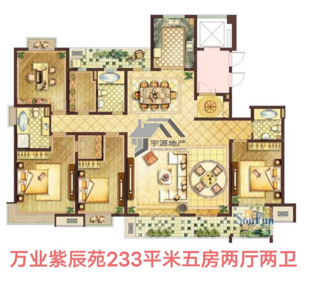 上海万业紫辰苑在租房源户型图_小牛看房