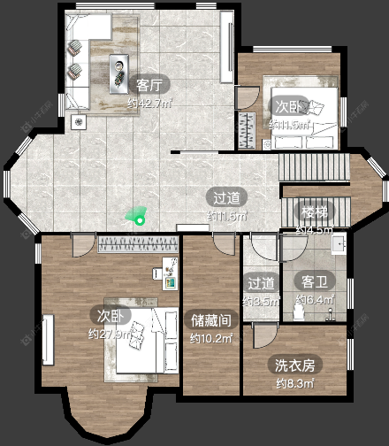 上海绿洲千岛花园在售二手房源户型图_小牛看房