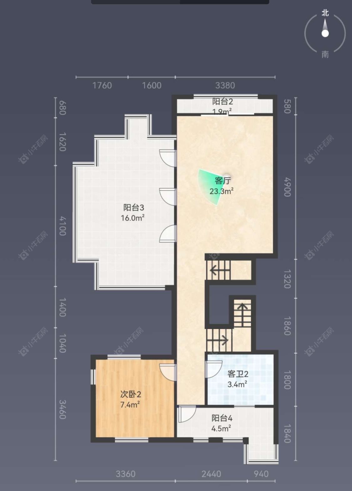上海上置香岛原墅别墅区在售二手房源户型图_小牛看房