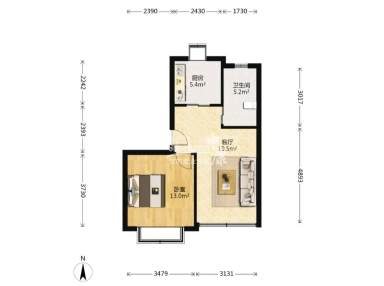 上海莲文苑1室1厅1卫出租_小牛看房