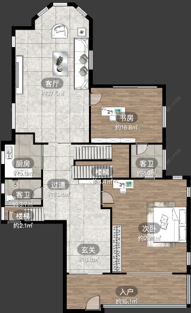 上海绿洲千岛花园在售二手房源户型图_小牛看房