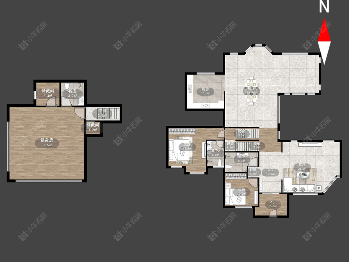 上海绿洲千岛花园在售二手房源户型图_小牛看房