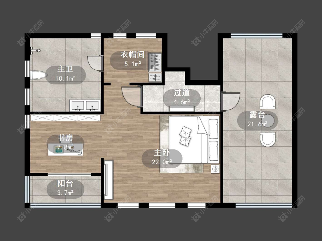 上海阳光城花满墅别墅区在售二手房源户型图_小牛看房