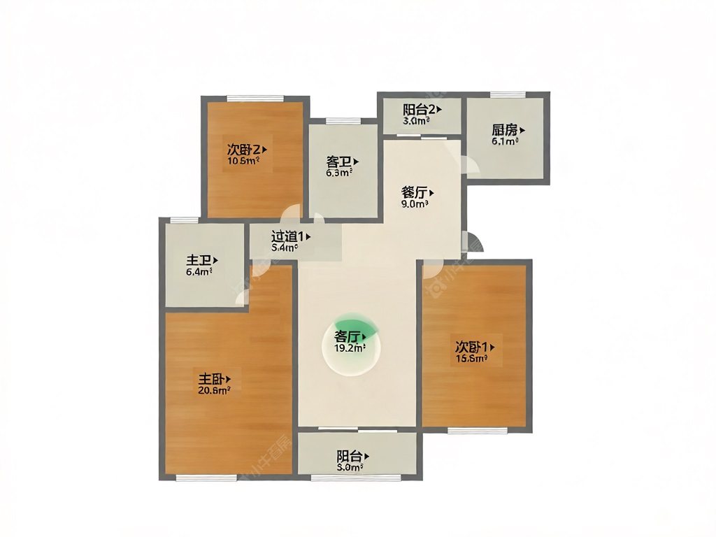 上海浦凌佳苑在售二手房源户型图_小牛看房