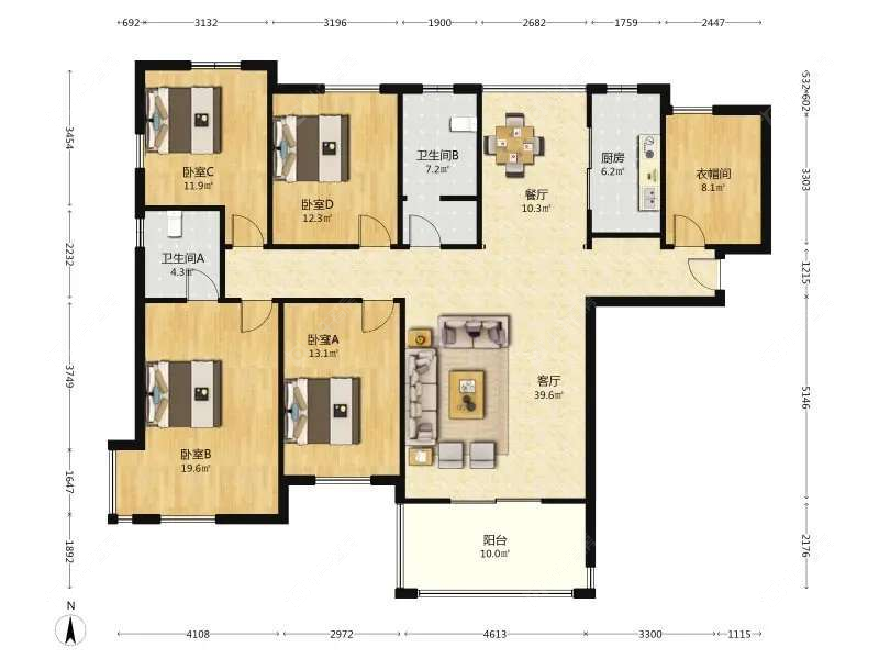 上海保利叶上海三期在售二手房源户型图_小牛看房