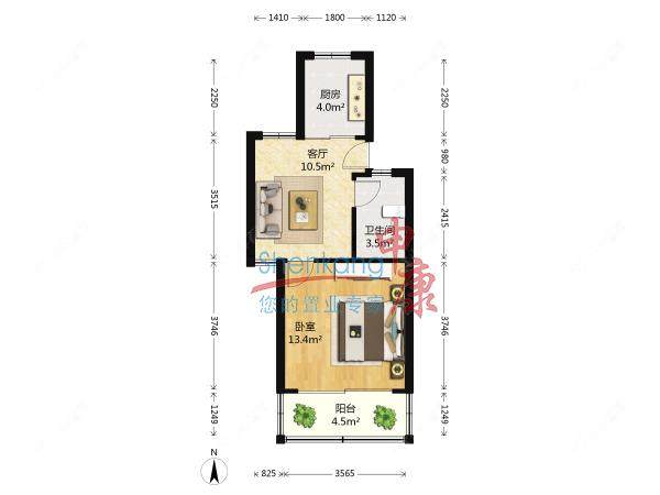 上海南新四村在售二手房源户型图_小牛看房